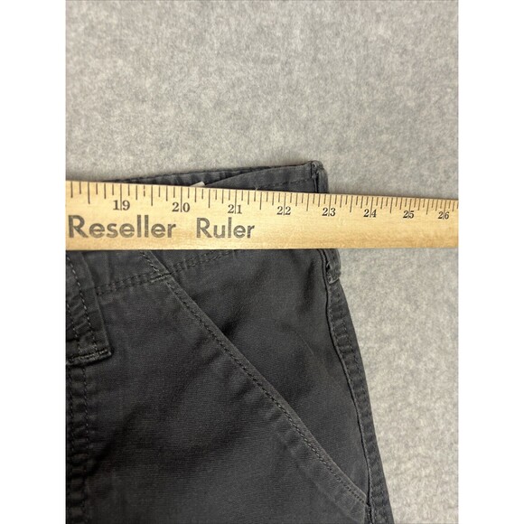 Wrangler All Terrain Men's Outdoor Utility Shorts Gray Size 48 Canvas 6 Pockets - Picture 8 of 11